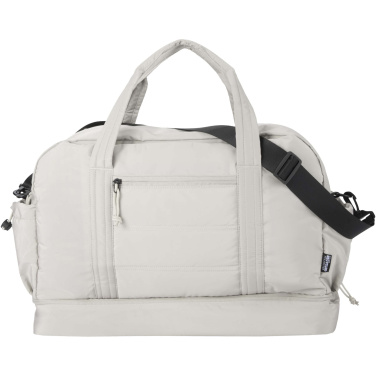 Logotrade kampanjprodukter bild: Puffer duffelväska med isolerad botten av återvunnen GRS, 30 l
