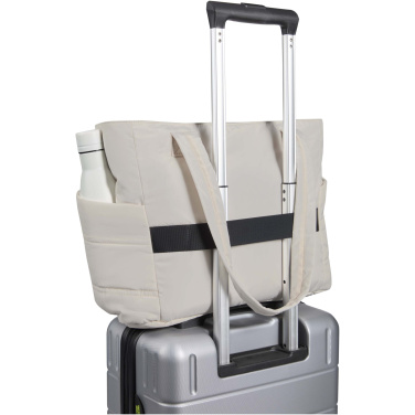 Logotrade presentreklam bild: Puffer 15,6" laptoptote av återvunnen GRS, 18 l