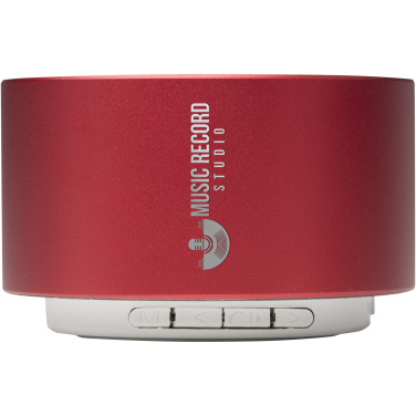 Logotrade kampanjprodukter bild: Ankaa trådlös Bluetooth®-högtalare på 3 W av återvunnet aluminium