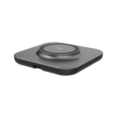 Logotrade profilprodukter bild: Quantom ultrasnabb 25 W magnetisk trådlös laddningsplatta
