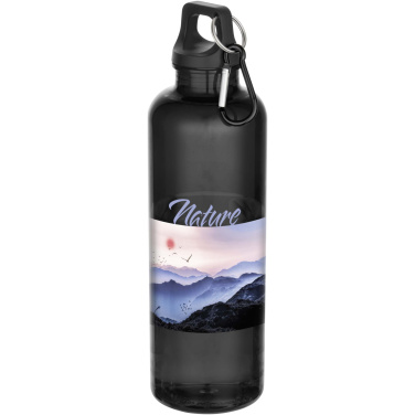 Logotrade profilprodukter bild: Oregon 750 ml vattenflaska av RCS-certifierad återvunnen plast med karbinhake