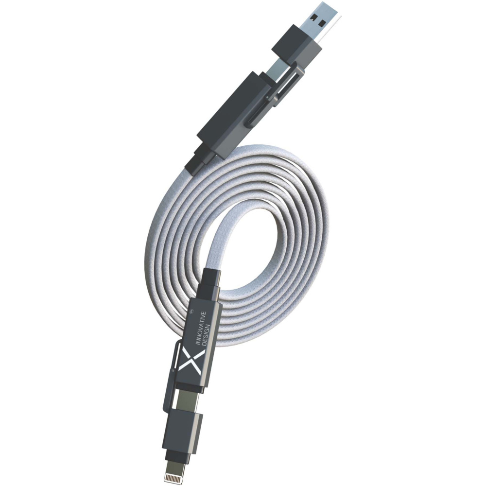 Logotrade profilprodukter bild: SCX.design C58 60W magnetisk platt laddningskabel